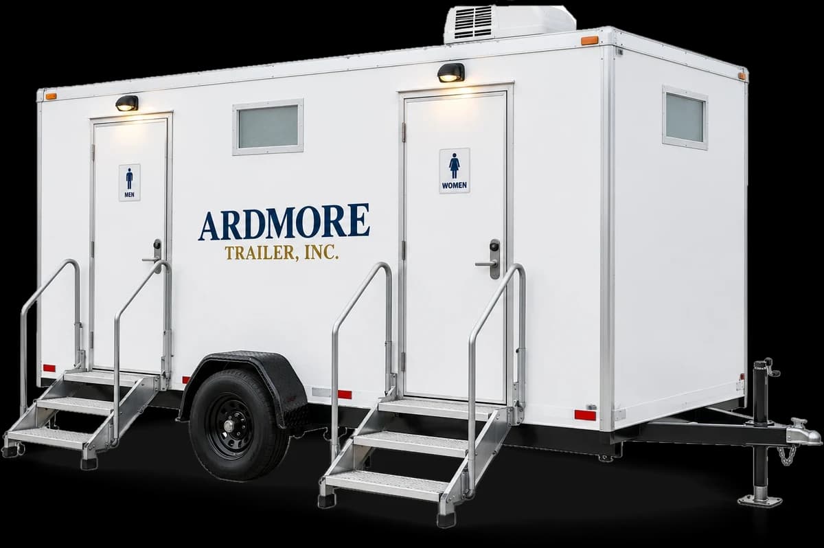 Air-Conditioned Restroom Trailer