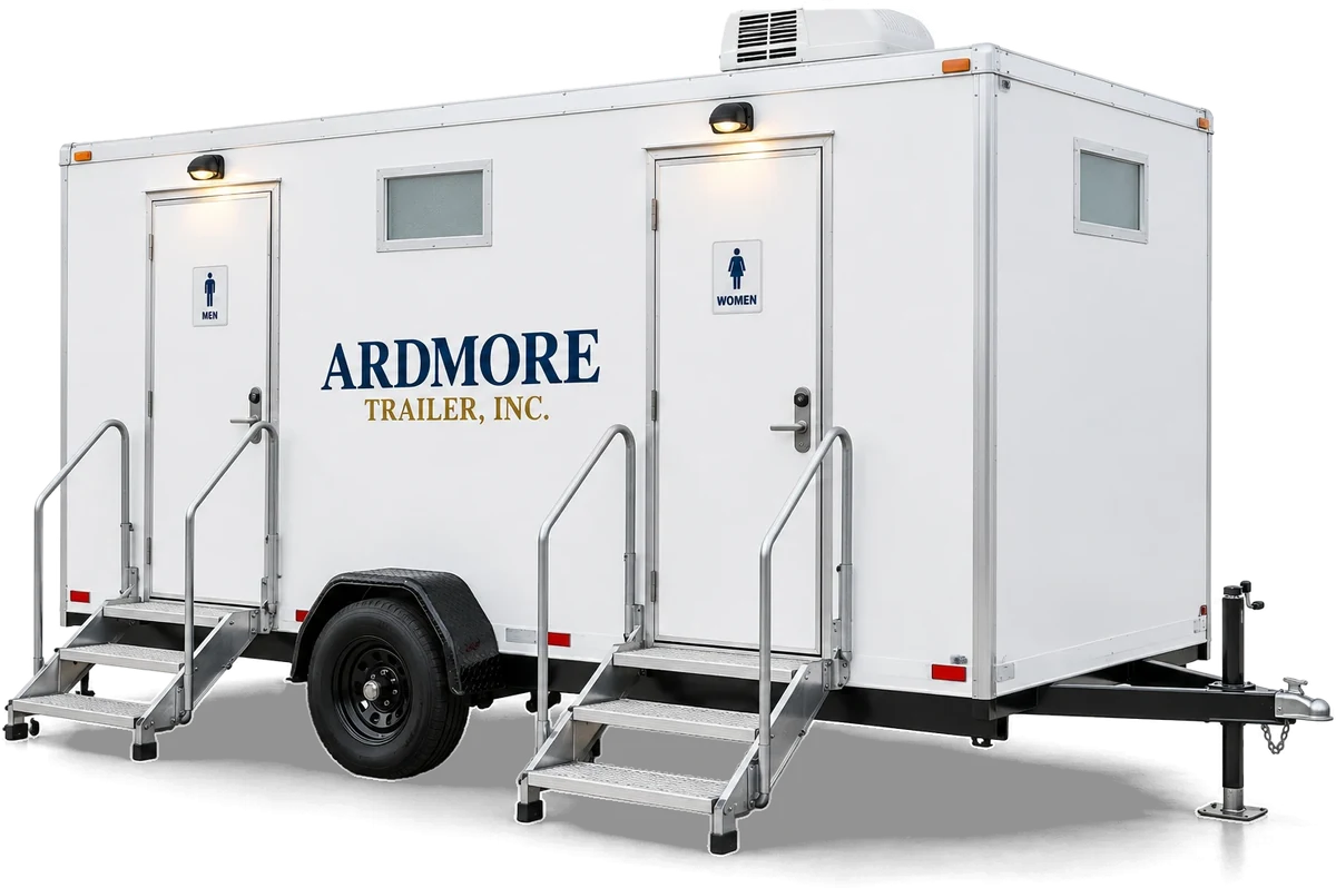 Air-Conditioned Restroom Trailer